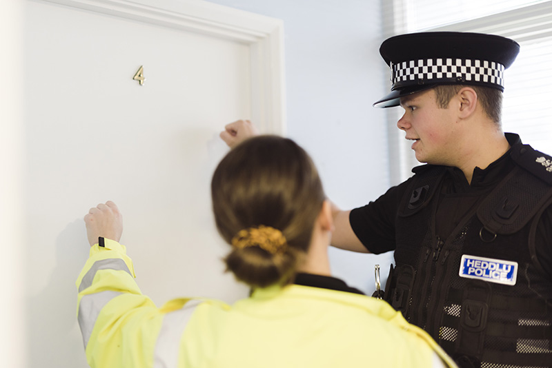 Policing students