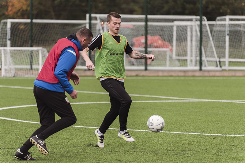 Football coaching students